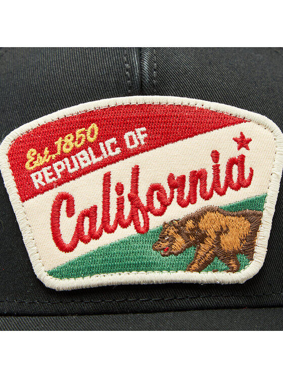 American Needle American Needle Șapcă Valin - Cali SMU679A-CALI Negru