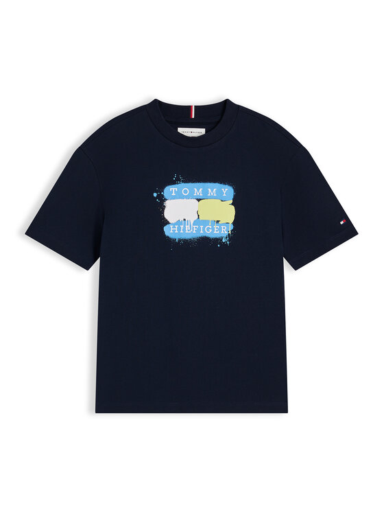 Tommy Hilfiger Tommy Hilfiger T-särk KB0KB10546 Tumesinine Regular Fit