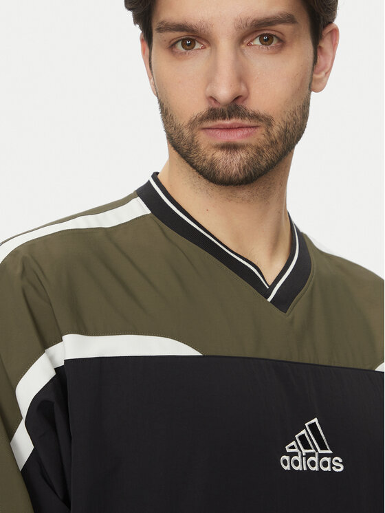 adidas adidas Bluza Cutline JD5395 Czarny Loose Fit