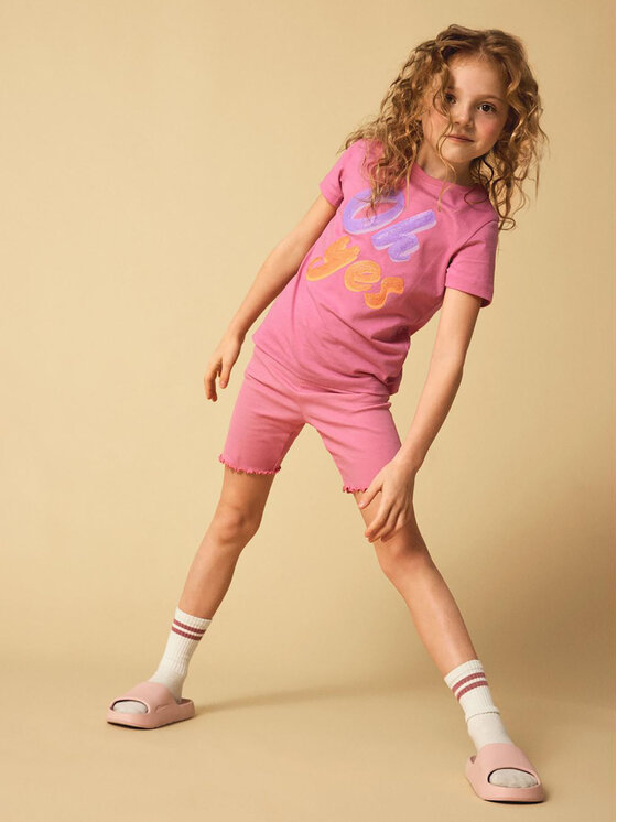 NAME IT NAME IT T-shirt Hanne 13226131 Rosa Regular Fit