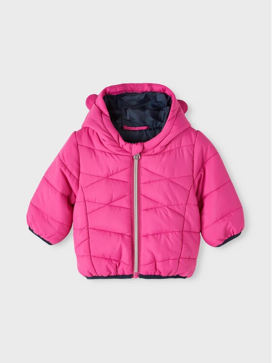 NAME IT Kurtka zimowa 13216481 Różowy Regular Fit