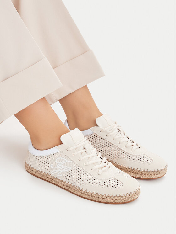 Tommy Hilfiger Tommy Hilfiger Espadrilles Th Heritage Rope Sneaker FW0FW09406 Beige