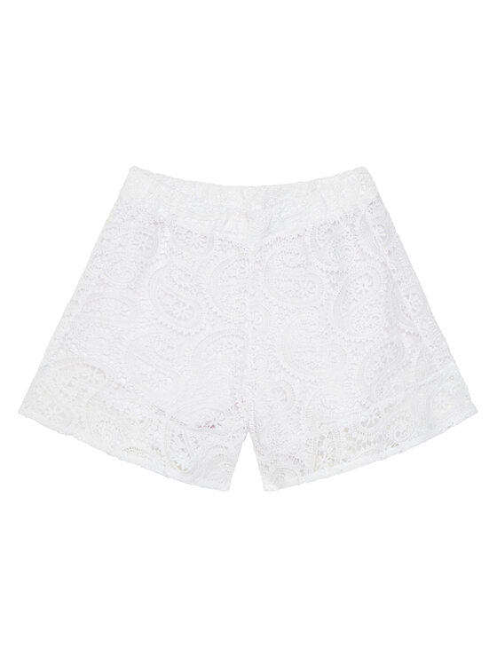 TWINSET TWINSET T-krekla un šortu komplekts 251GJ2QR7 Balts Regular Fit