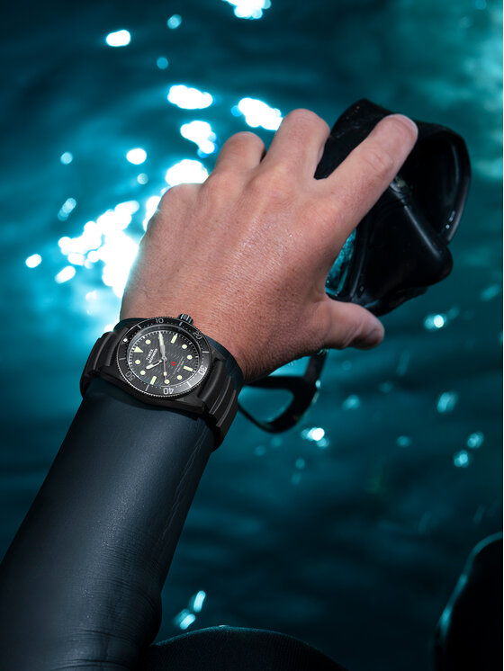 Timex Timex Ročna ura Deep Water TW2W74700 Siva