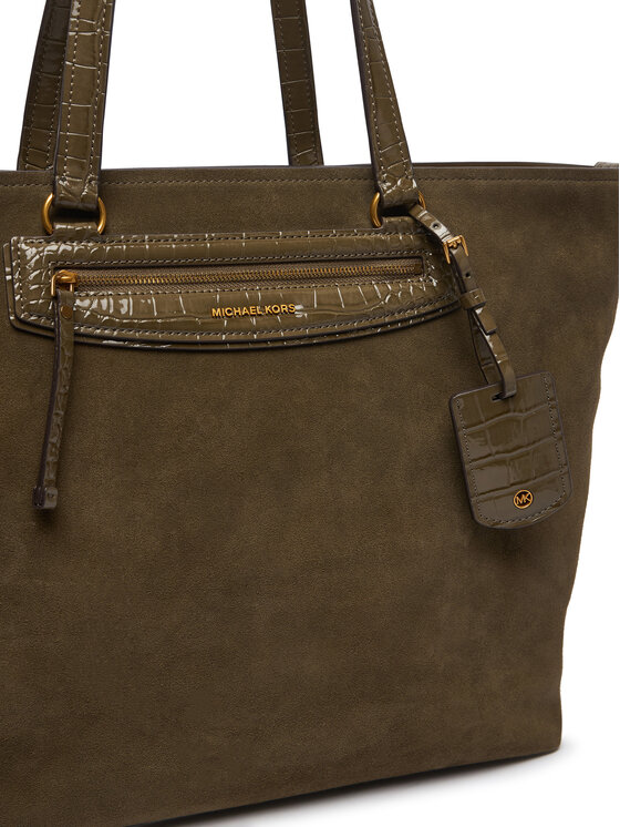 MICHAEL Michael Kors MICHAEL Michael Kors Ročna torba Jet Set Travel 30F6ATVT4S Khaki