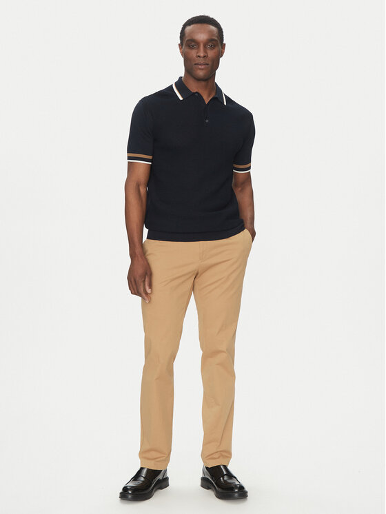 KARL LAGERFELD KARL LAGERFELD Polo majica 655017 552307 Mornarsko modra Slim Fit