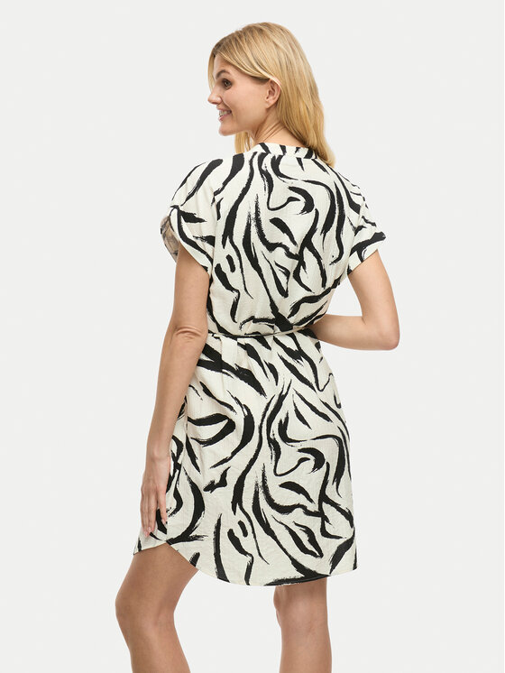 Vila Vila Повсякденна сукня Clo 14101673 Бежевий Regular Fit