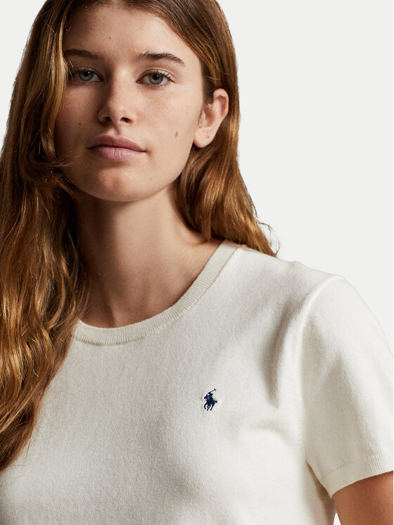 Polo Ralph Lauren Polo Ralph Lauren Džemperis 211891673001 Écru Relaxed Fit