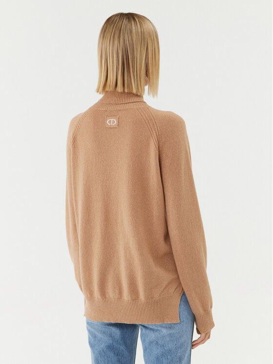 TWINSET TWINSET Поло 232TT3200 Бежов Regular Fit