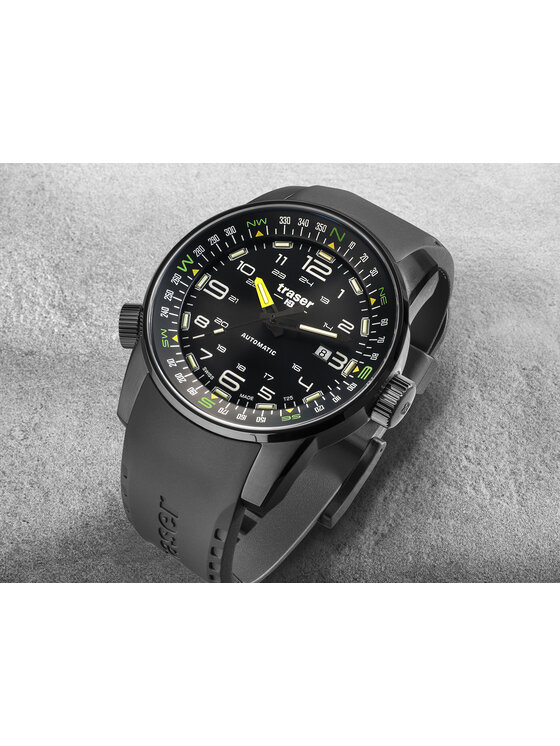 Traser Traser Zegarek TS-109741 Czarny