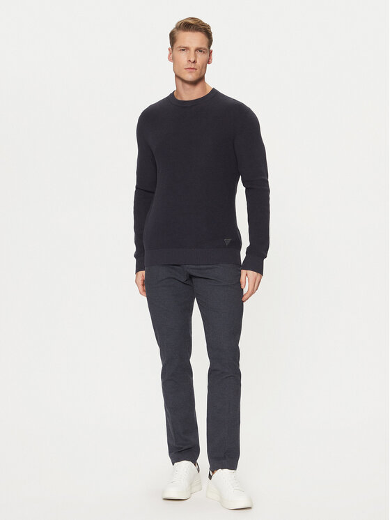 Guess Guess Pullover M5RR09 Z3BV1 Dunkelblau Regular Fit