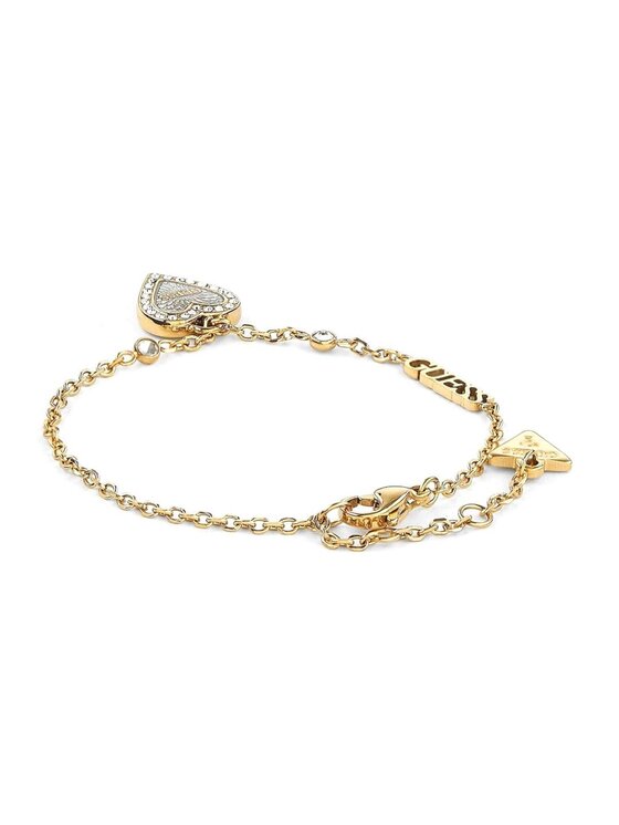 Guess Guess Náramok JUBB03242JW-YG-RH-S Strieborná