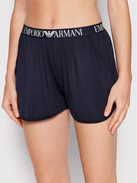 Emporio Armani Underwear Pantaloni scurți pijama 262523 2R314 00135 Bleumarin Regular Fit