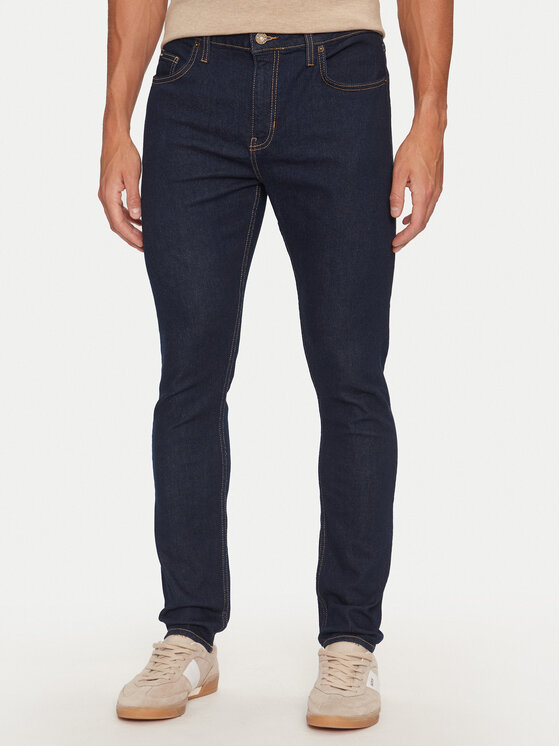 Guess Jeans Guess Jeans Jeansy M4YA0F D5DM5 Tmavomodrá Skinny Fit