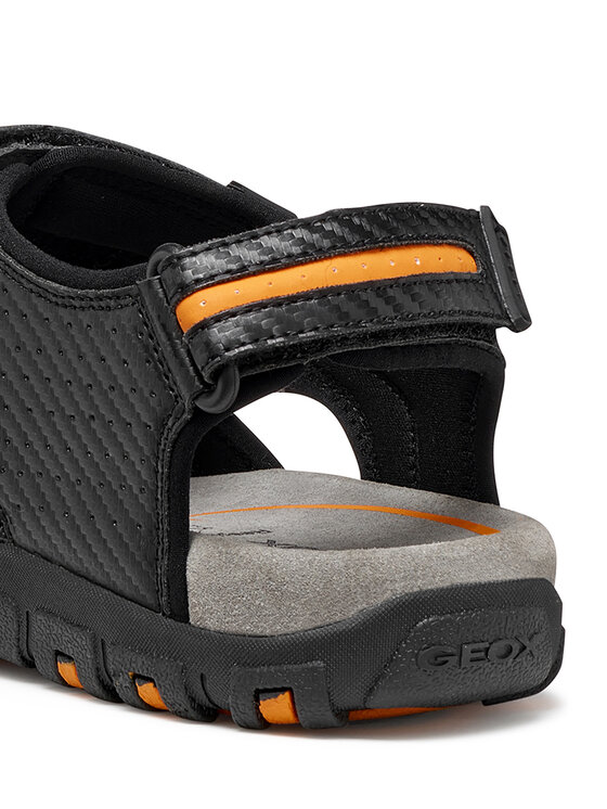 Geox Geox Sandály U Sandal Strada U8224D 0EKBC C4367 Černá