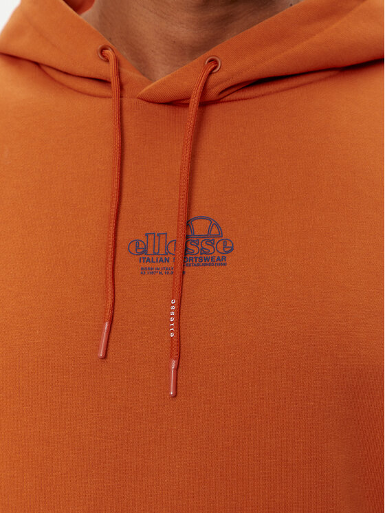 Ellesse Ellesse Majica dugih rukava Piattino Oh Hoody SHP16118 Narančasta Regular Fit