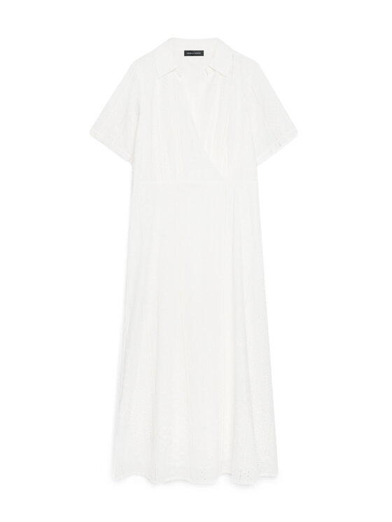 Fiorella Rubino Fiorella Rubino Sukienka codzienna 7036T001800N0S1 Biały Regular Fit