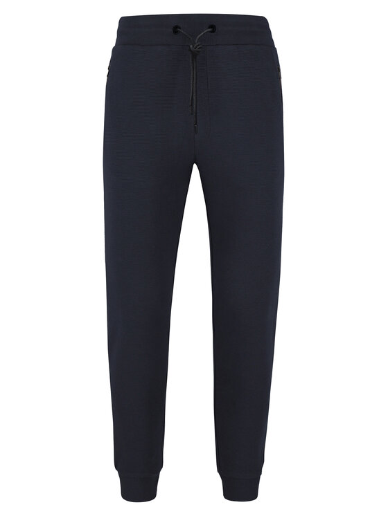 Volcano Volcano Spodnie dresowe N-GON Granatowy Regular Fit