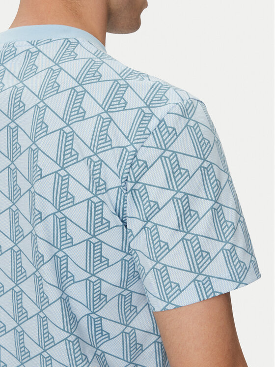 Lacoste Lacoste Футболка TH2831 Блакитний Regular Fit