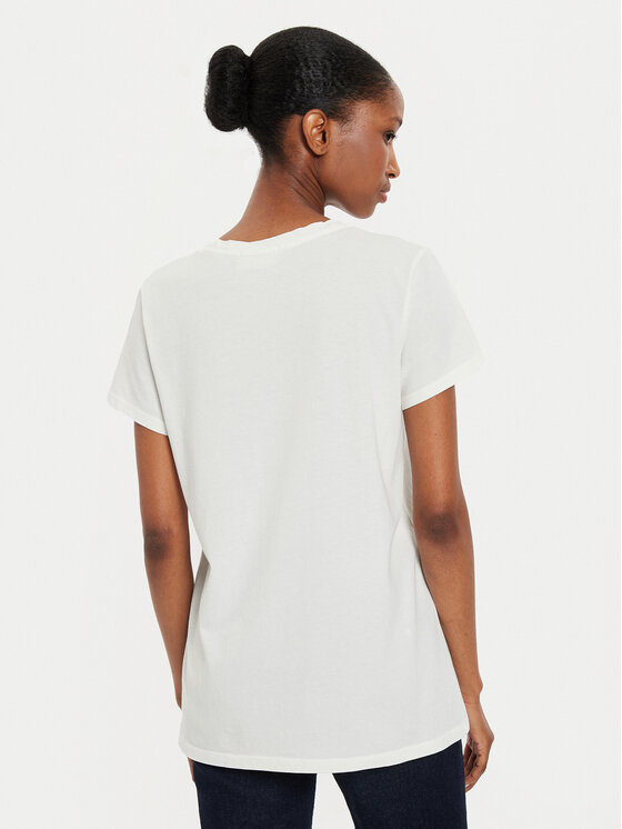 ViCOLO ViCOLO T-shirt RB0910 Écru Regular Fit