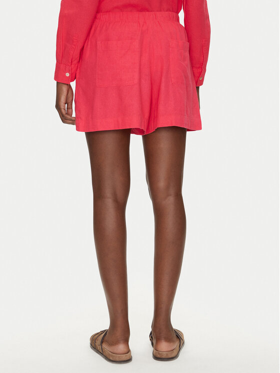 Gap Gap Pantalon scurți din material 713386-02 Roz Regular Fit