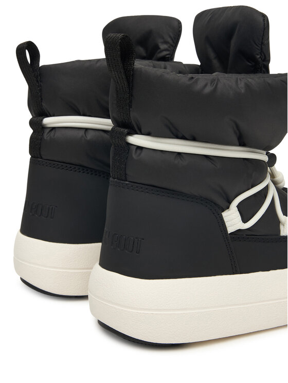 Moon Boot Moon Boot Śniegowce Jr Park lace Mid 80D3440070 S Czarny