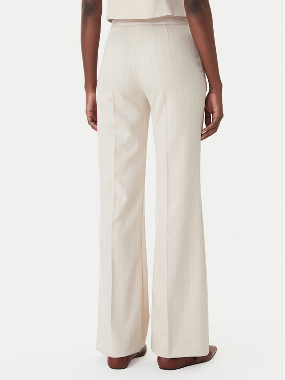 Artigli Artigli Hlače iz tkanine ACPA004631 Bež Regular Fit