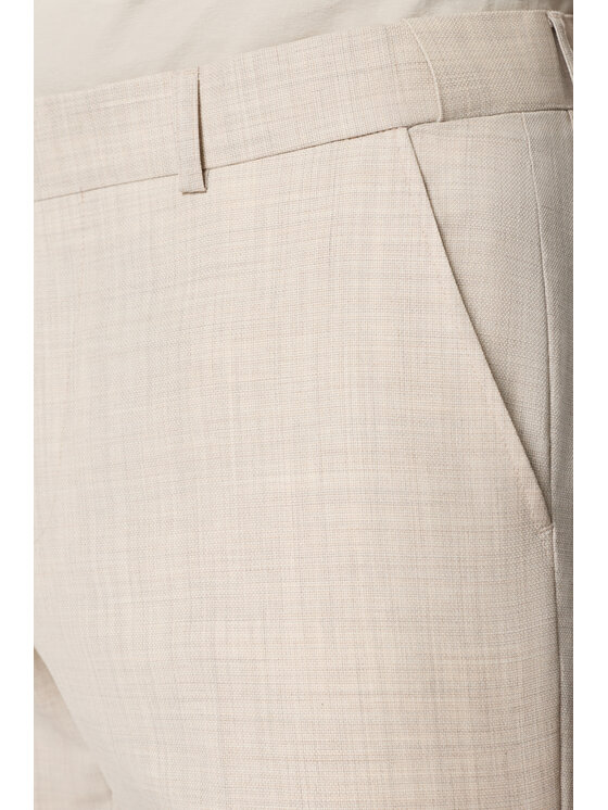 Lancerto Lancerto Garnitur Sabadell GA073126000008 Beżowy Slim Fit