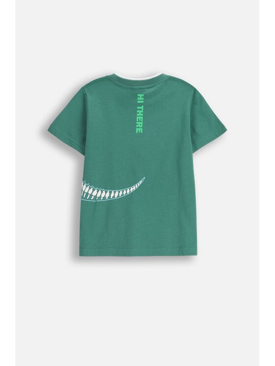 Coccodrillo Coccodrillo T-Shirt ZC5143201XBK-011 Zelená Regular Fit