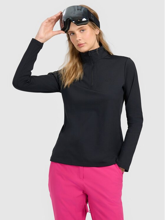 4F 4F Intimo termico pezzo sopra 4FRAW25UFLEF079-20S Nero