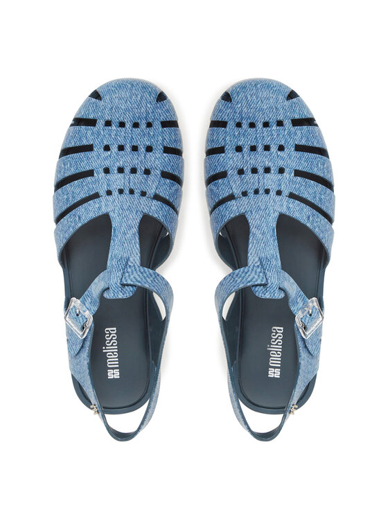 Melissa Melissa Sandale Melissa Possession Print Denim Ad M 36133 Albastru
