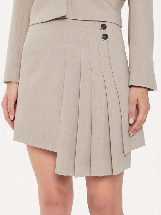 Karen by Simonsen Karen by Simonsen Fustă trapez Nina 10104824 Gri Regular Fit
