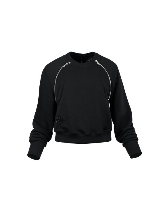 MANDRAGORA MANDRAGORA Felpa Szalężnik Nero Over Fit