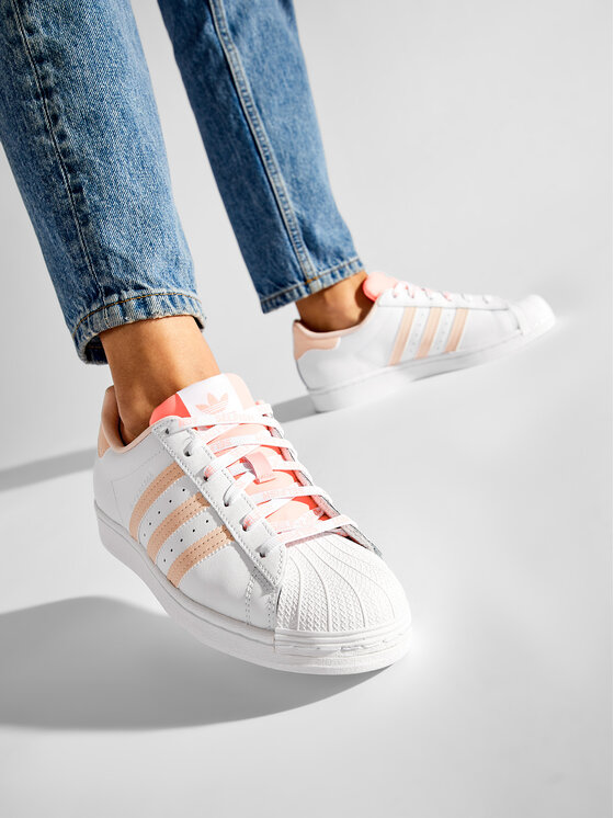 adidas Pantofi Superstar W GW0570 Alb