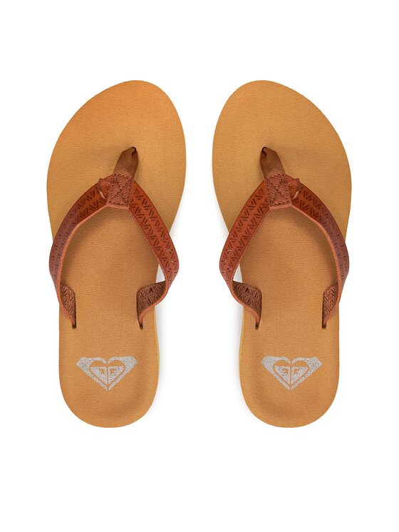 Roxy Žabky ARJL101146 Hnedá