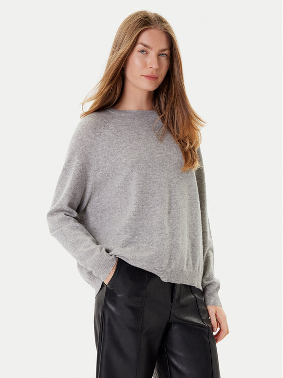 Marella Marella Pulover Tesa 2523366171 Gri Relaxed Fit
