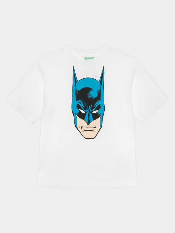 United Colors Of Benetton United Colors Of Benetton Тишърт 3096C10IM Бял Regular Fit
