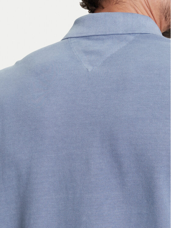 Tommy Hilfiger Tommy Hilfiger Polo MW0MW34757 Niebieski Regular Fit