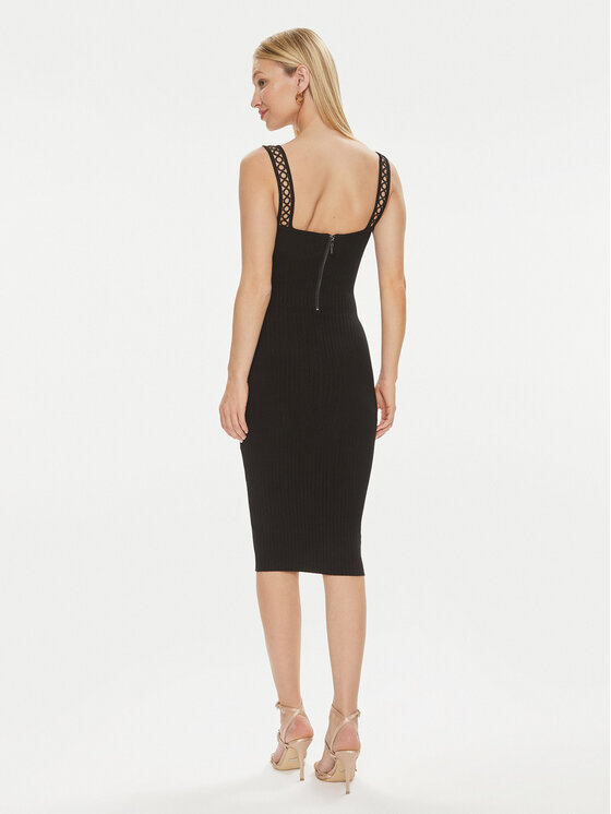 Marciano Guess Marciano Guess Sukienka dzianinowa 4GGK25 5634Z Czarny Bodycon Fit