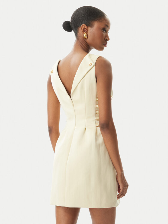 Elisabetta Franchi Elisabetta Franchi Coctailkleid AB-772-51E2-DC7 Gelb Slim Fit