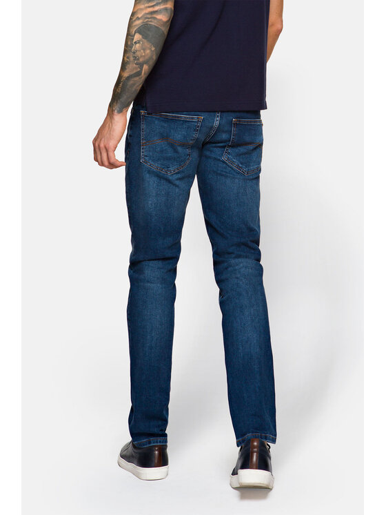 Lancerto Lancerto Jeansy Stamford Niebieski Slim Fit