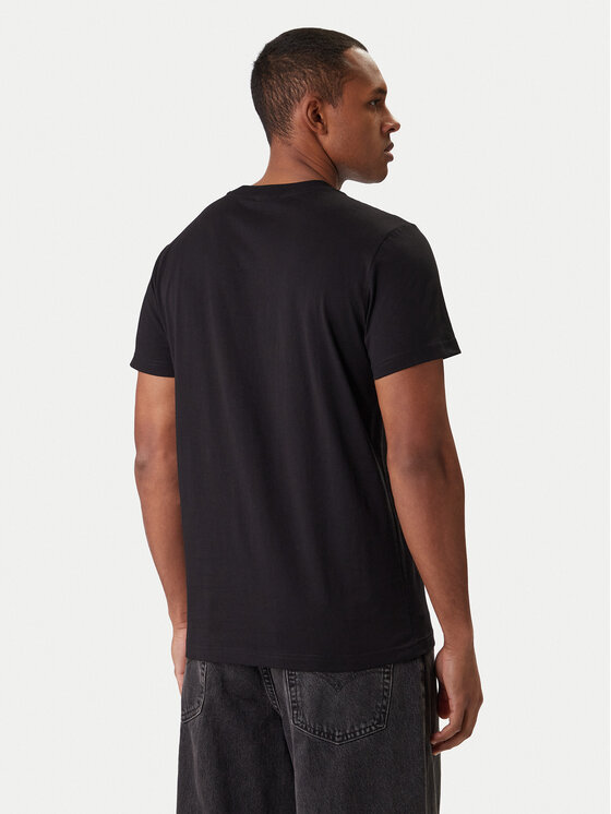 Karl Lagerfeld Jeans Karl Lagerfeld Jeans Tričko B1M17063 Čierna Regular Fit