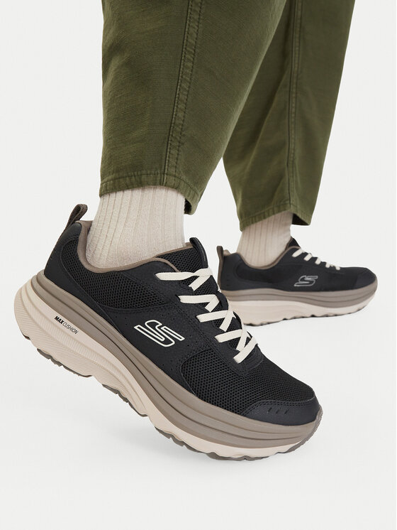 Skechers Skechers Sneakersy Relaxed Fit: Max Cushioning Zirrus - Cobble Stone 180418/BKNT Czarny