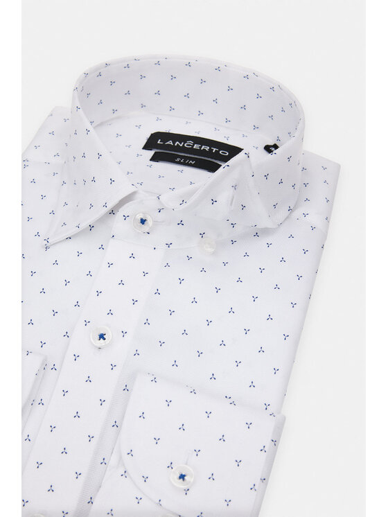 Lancerto Lancerto Koszula Hannah KO073123000035 Biały Slim Fit