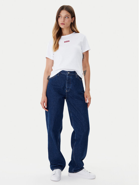 Levi's® Levi's® T-krekls Rickie 001Z9-0007 Balts Slim Fit