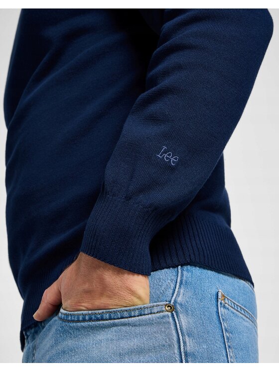 Lee Lee Maglione RAGLAN SWEATER 112355671 Blu scuro Regular Fit