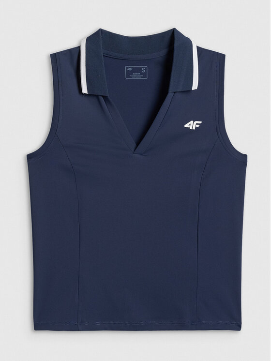 4F 4F Top 4FWSS26TSLEF238-31 Granatowy Active Fit