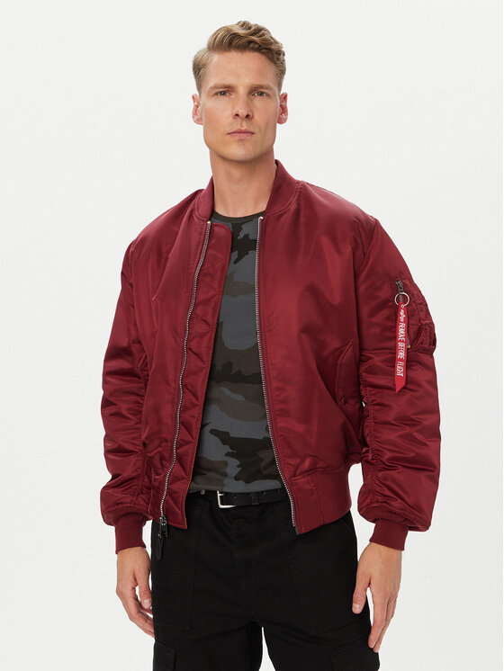 Alpha Industries Alpha Industries Bomber striukė Ma-1 100101 Vyšninė Regular Fit