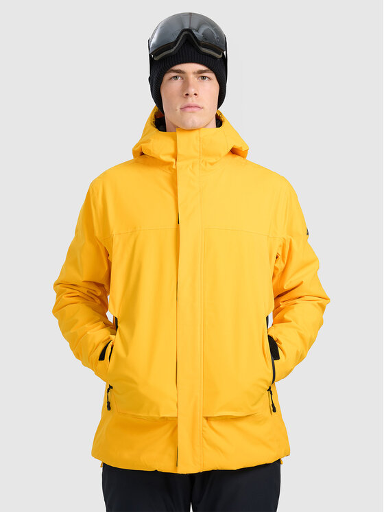 4F 4F Kurtka narciarska SKIWEAR Pomarańczowy Regular Fit