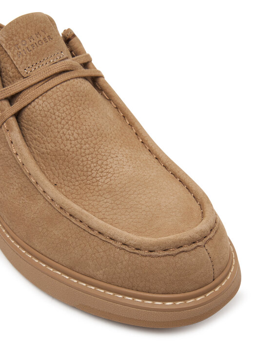 Tommy Hilfiger Tommy Hilfiger Scarpe basse Comfort Nubuck Moc Toe Shoe FM0FM05975 Beige